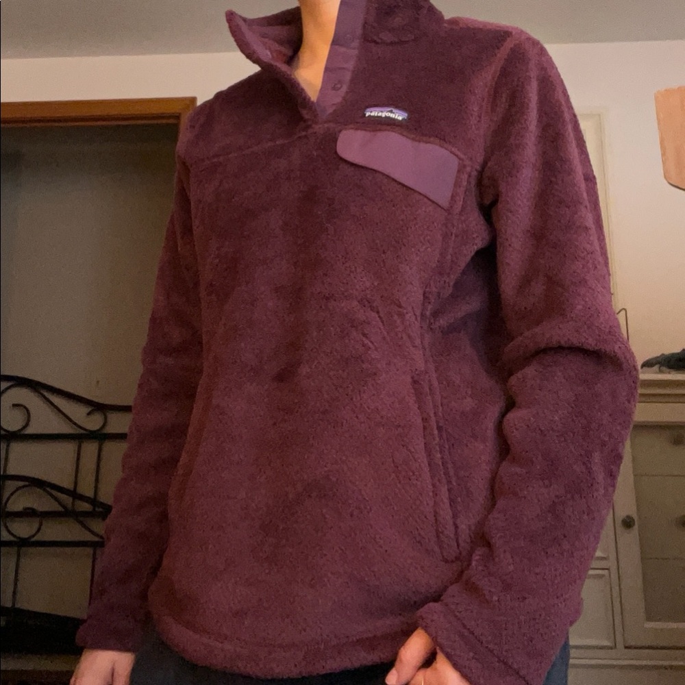 Purple Patagonia Pullover